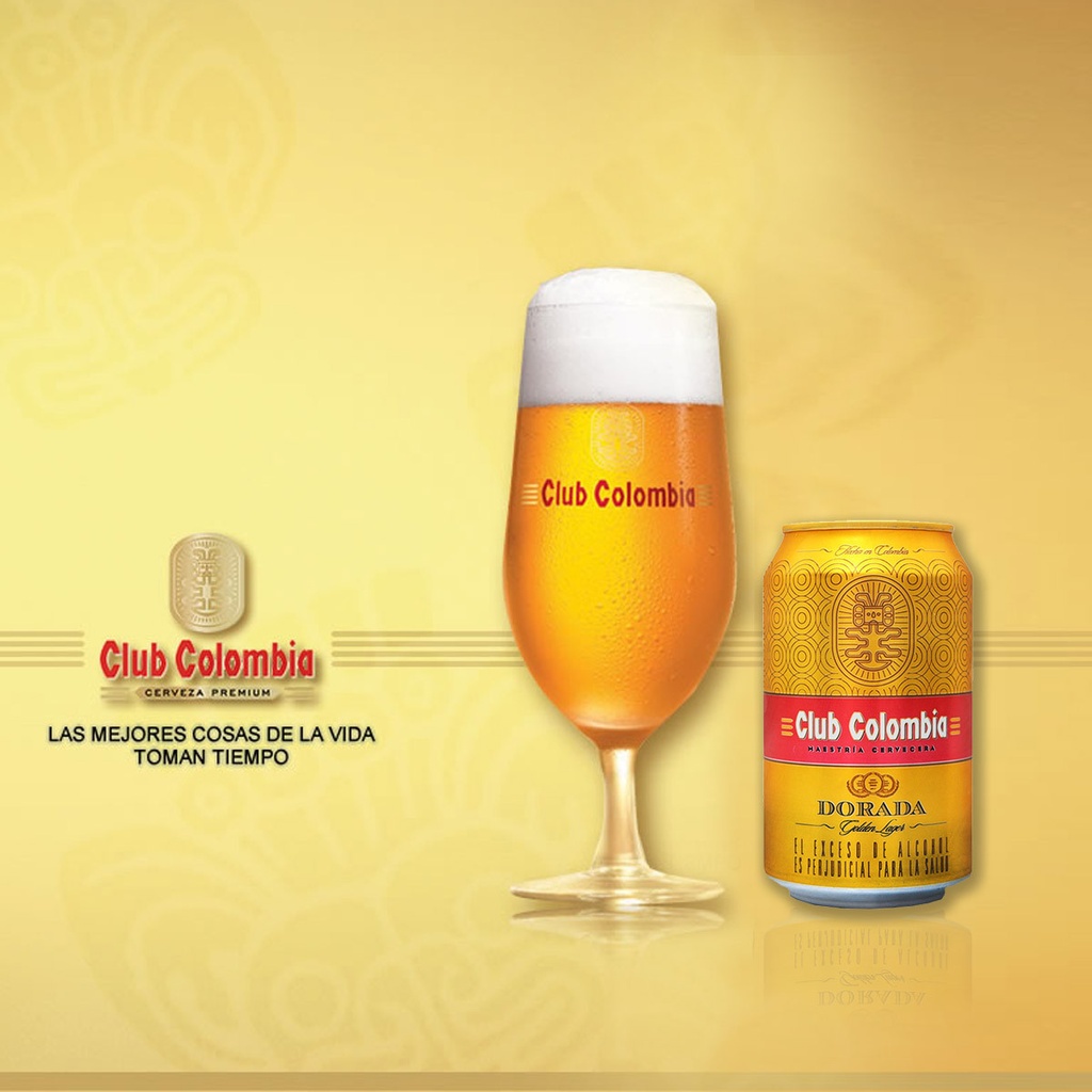 Club Colombia Dorada Beer- Only in Austria