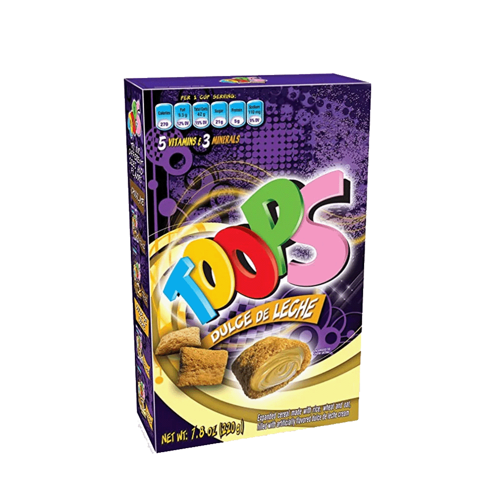 Dulce de Leche Flips Cereal
