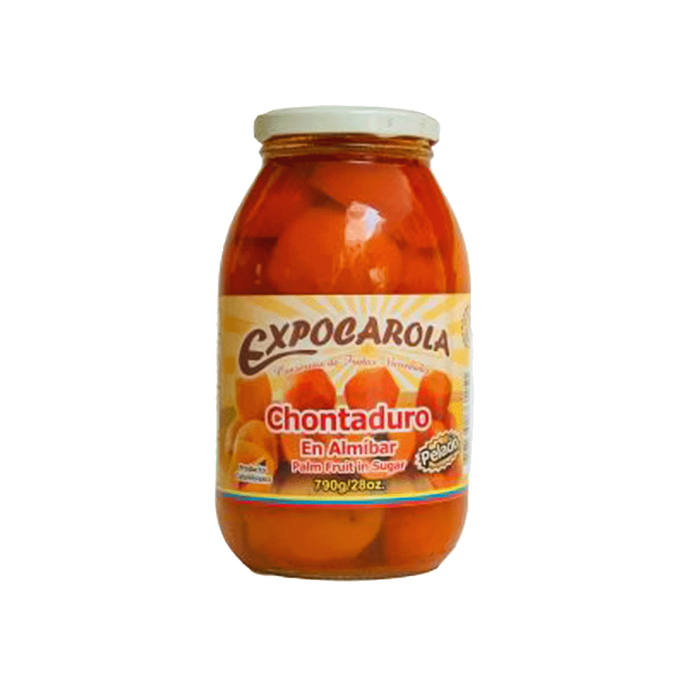 Peeled chontaduro