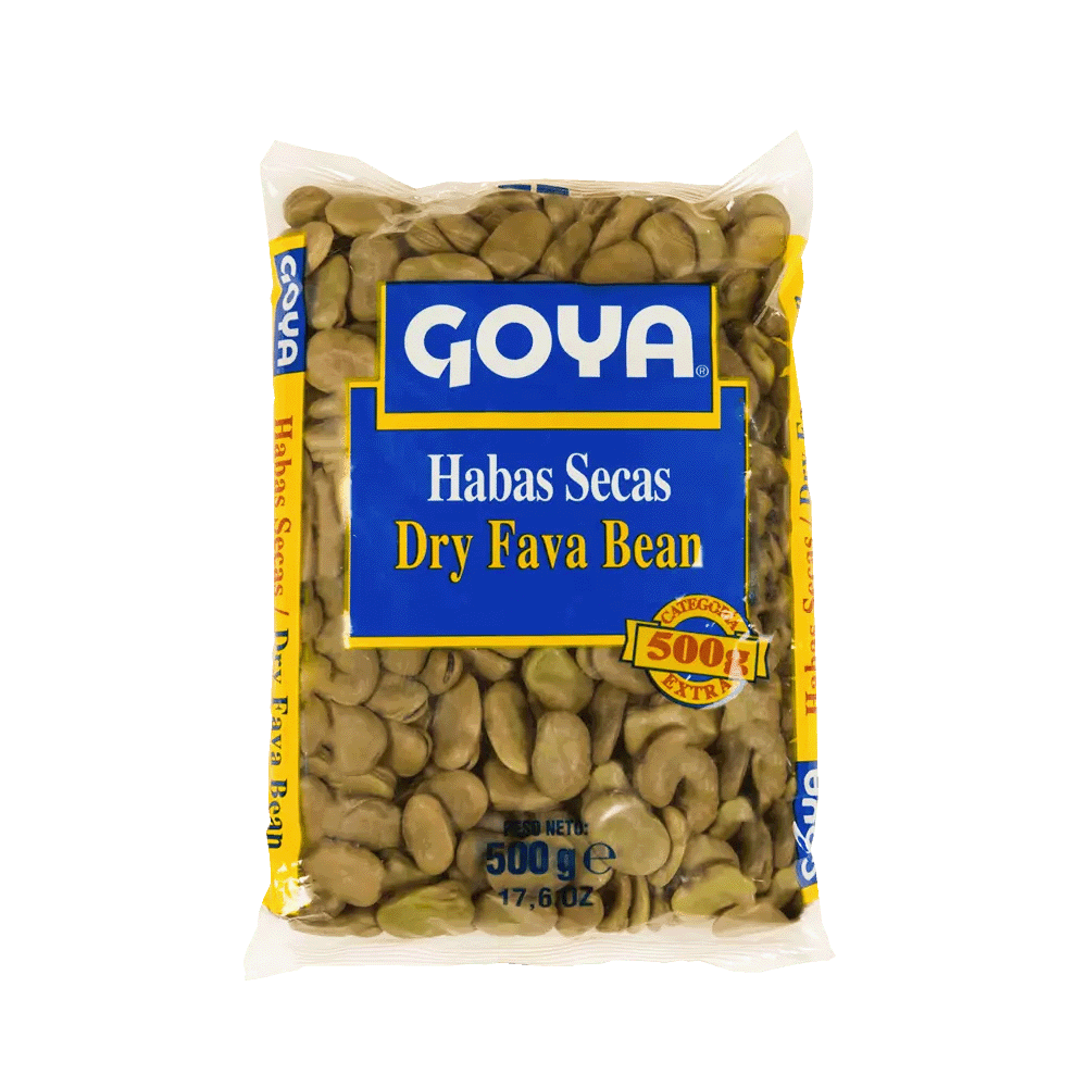 Dried broad beans