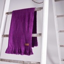 Bufanda de alpaca Violeta