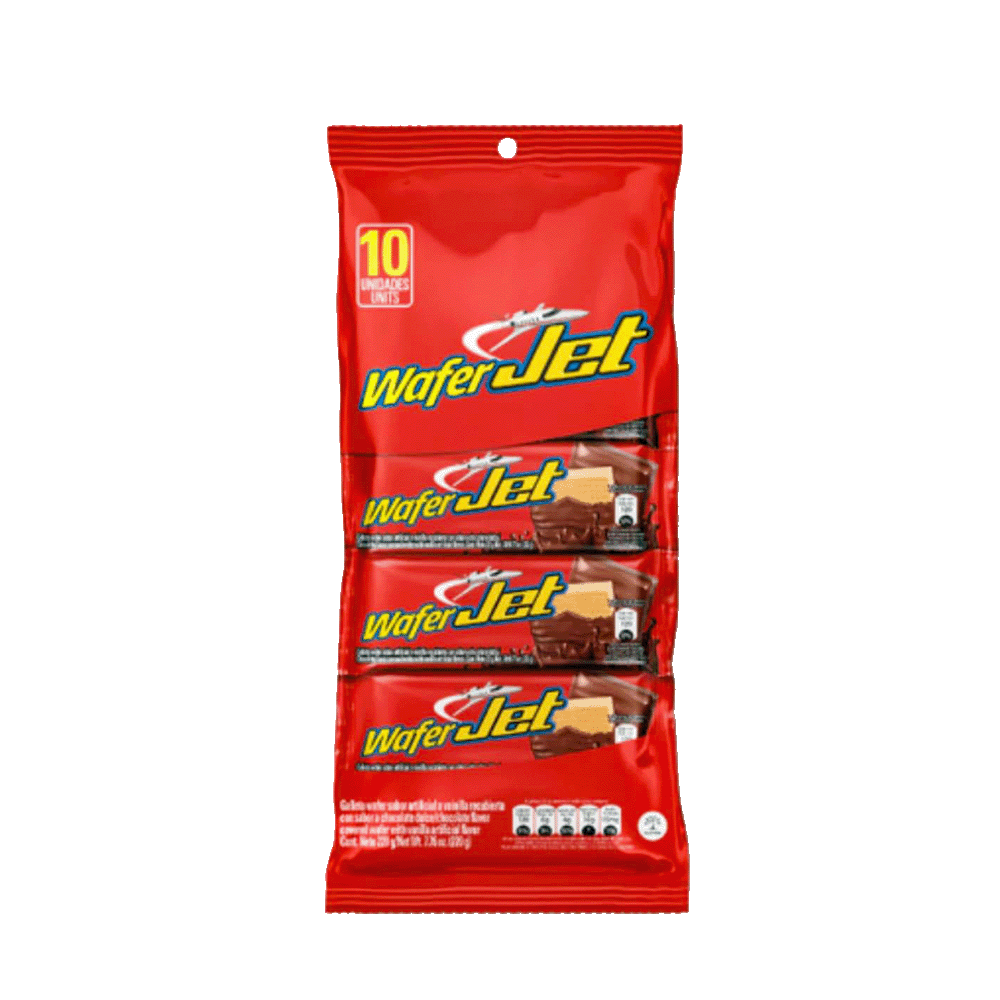 Chocolate Wafer Jet Cookies