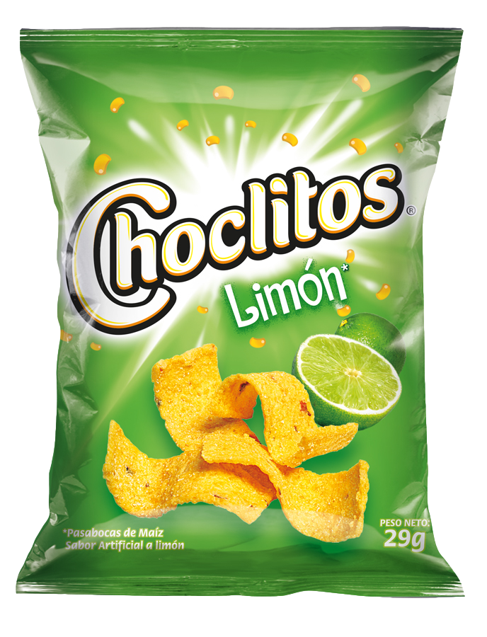 Chips de Maíz Choclitos Limón 210 gr