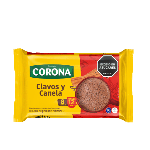 [D335] Chocolate Corona con clavo y canela