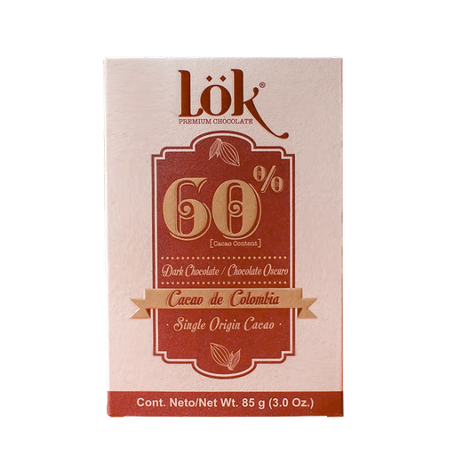 [D148] Chocolate negro sostenible de alta calidad en al 60% Lök